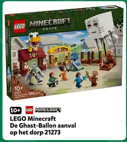 Intertoys LEGO Minecraft De Ghast Ballon aanval op het dorp 21273 aanbieding