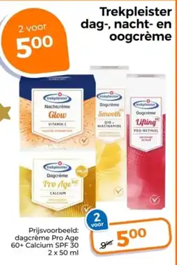 Trekpleister Trekpleister dag, nacht en oogcrème aanbieding