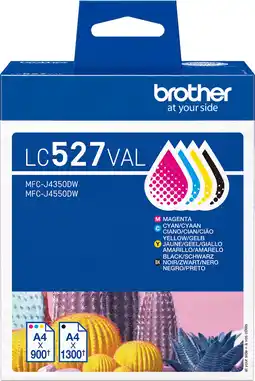 Coolblue Brother LC-527 Cartridge Combo Pack aanbieding