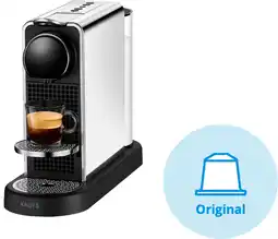 Coolblue Krups Nespresso CitiZ Platinum XN610D RVS aanbieding