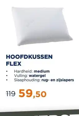TotaalBED Hoofdkussen Flex | Watergel aanbieding