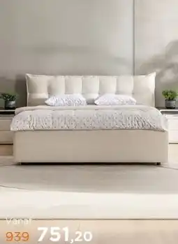 TotaalBED Bed Luik | 140 x 200 cm | Sino 973, ivoor aanbieding