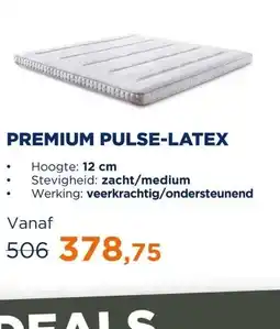 TotaalBED Topmatras Premium | Pulse-latex aanbieding
