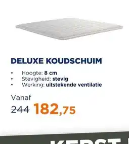 TotaalBED Topmatras Deluxe | Koudschuim aanbieding