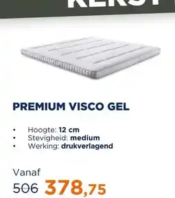 TotaalBED Topmatras Premium | Visco Gel aanbieding