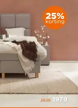 TotaalBED Boxspring Sundfall 153cm aanbieding