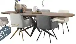 Pronto wonen Eettafel Mascaro aanbieding