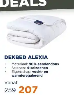 TotaalBED Dekbed Alexia 90% dons | 140 x 200 cm | 4-seizoenen aanbieding