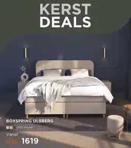 TotaalBED Boxspring Ulsberg vlak aanbieding