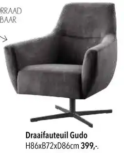 Pronto wonen Draaifauteuil Gudo aanbieding