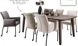 Pronto wonen Eettafel Tavolo aanbieding