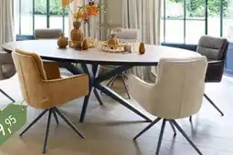 Pronto wonen Eettafel Mascaro aanbieding