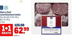 Makro Metro Chef ossenhaastournedos aanbieding