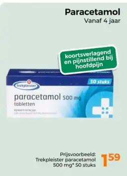 Trekpleister Paracetamol aanbieding