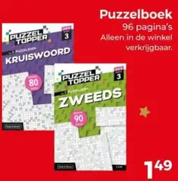 Trekpleister Puzzelboek aanbieding