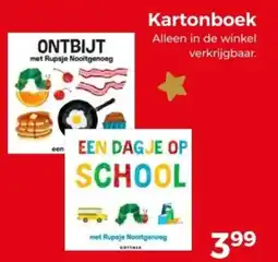 Trekpleister Kartonboek aanbieding