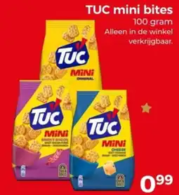 Trekpleister TUC mini bites aanbieding