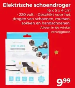 Trekpleister Elektrische schoendroger aanbieding
