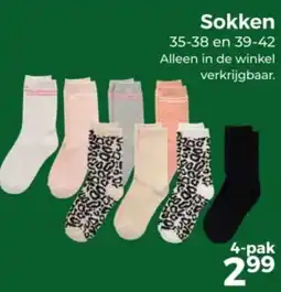 Trekpleister Sokken aanbieding