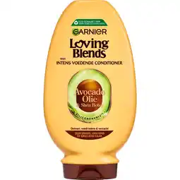 Etos Garnier Loving Blends Avocado Olie & Karité boter Conditioner 250 ML aanbieding