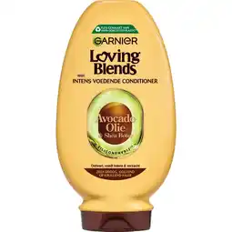 Etos Garnier Loving Blends Avocado Olie & Karité boter Conditioner 250 ML aanbieding