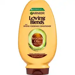 Etos Garnier Loving Blends Avocado Olie & Karité boter Conditioner 250 ML aanbieding