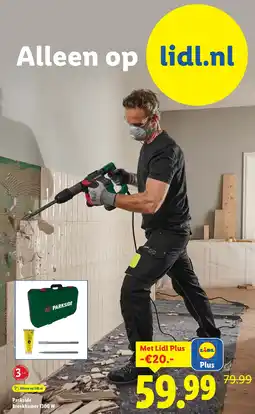 Lidl Parkside Breekhamer 1300 W aanbieding
