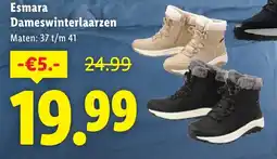 Lidl Esmara Dameswinterlaarzen aanbieding