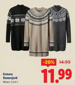 Lidl Esmara Damesjurk aanbieding