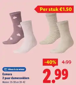 Lidl Esmara aanbieding
