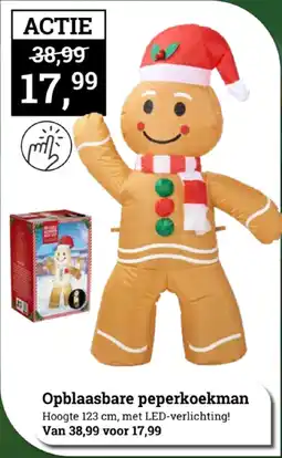 Tuincentrum Osdorp Opblaasbare peperkoekman aanbieding