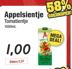 Budget Food Appelsientje Tomatientje aanbieding