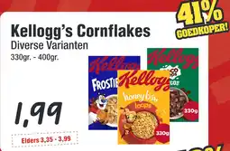 Budget Food Kellogg's Cornflakes aanbieding