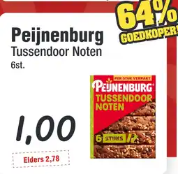 Budget Food Peijnenburg Tussendoor Noten aanbieding