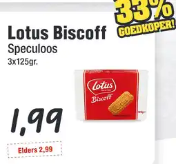 Budget Food Lotus Biscoff Speculoos aanbieding