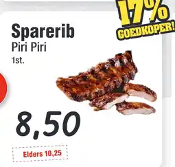 Budget Food Sparerib Piri Piri aanbieding