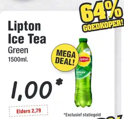 Budget Food Lipton Ice Tea Green aanbieding