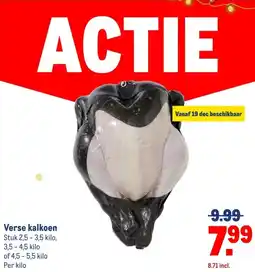 Makro Verse kalkoen aanbieding