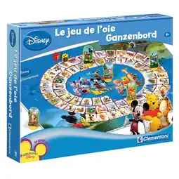 Kruidvat Clementoni Disney Ganzenbordspel aanbieding