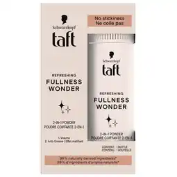 Trekpleister Taft Refreshing Fullness Wonder 2-in-1 Poeder aanbieding