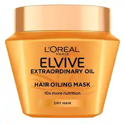 Trekpleister L'Oréal Paris Elvive Extraordinary Oil Masker aanbieding