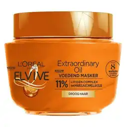 Trekpleister L'Oréal Paris Elvive Extraordinary Oil Masker aanbieding
