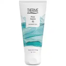 Trekpleister Therme Finn Sauna Fresh Shower Satin Shower Gel aanbieding