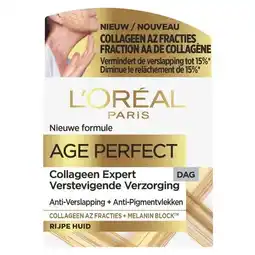 Trekpleister L’Oréal Paris Age Perfect Collageen Expert Verstevigende Dagcrème aanbieding