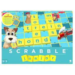 Trekpleister Mattel Scrabble Junior Spel aanbieding