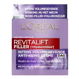 Trekpleister L'Oréal Paris Revitalift Filler Dagcrème aanbieding