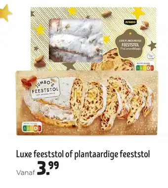 Luxe feeststol of plantaardige feeststol