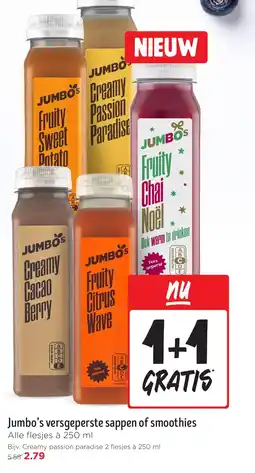 Jumbo Jumbo's versgeperste sappen of smoothies aanbieding
