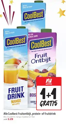 Jumbo Alle Coolbest fruitontbijt, protein of fruitdrink aanbieding