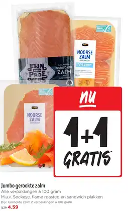Jumbo Jumbo gerookte zalm aanbieding